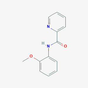 molecular formula C13H12N2O2 B2645608 N-(2-甲氧基苯基)吡啶甲酰胺 CAS No. 85344-72-5
