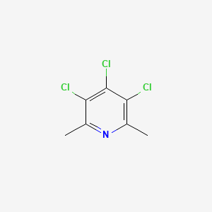 molecular formula C7H6Cl3N B2645631 3,4,5-Trichloro-2,6-dimethylpyridine CAS No. 28597-08-2