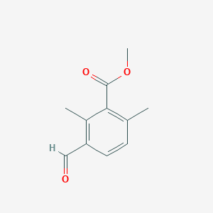 molecular formula C11H12O3 B2645651 Methyl 3-formyl-2,6-dimethylbenzoate CAS No. 2248354-80-3