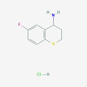 6-fluoro-3,4-dihydro-2H-thiochromen-4-ylamine hydrochloride