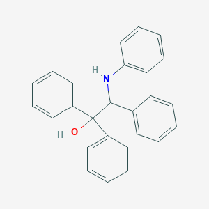 1,1,2-Triphenyl-2-(phenylamino)ethan-1-ol