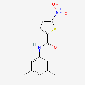 molecular formula C13H12N2O3S B2645699 N-(3,5-dimethylphenyl)-5-nitrothiophene-2-carboxamide CAS No. 392251-72-8