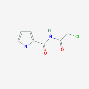 N-(2-chloroacetyl)-1-methyl-1H-pyrrole-2-carboxamide