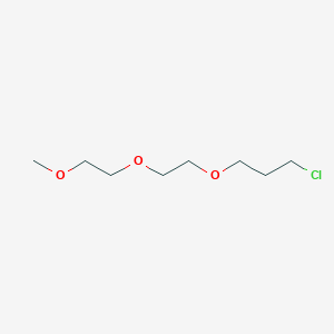molecular formula C8H17ClO3 B2645766 1-Chloro-3-[2-(2-methoxyethoxy)ethoxy]propane CAS No. 100688-50-4