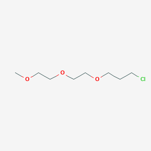 molecular formula C8H17ClO3 B2645766 1-氯-3-[2-(2-甲氧基乙氧基)乙氧基]丙烷 CAS No. 100688-50-4
