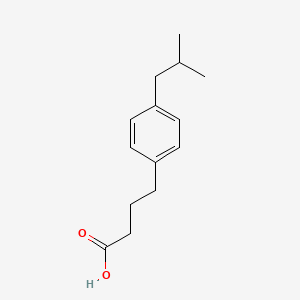 molecular formula C14H20O2 B2645855 4-[4-(2-methylpropyl)phenyl]butanoic Acid CAS No. 1041514-31-1