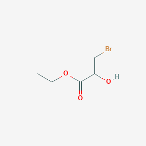 molecular formula C5H9BrO3 B2645933 Ethyl 3-bromo-2-hydroxypropanoate CAS No. 92234-23-6