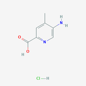 5-Amino-4-methylpyridine-2-carboxylic acid;hydrochloride
