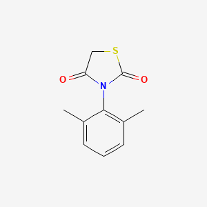molecular formula C11H11NO2S B2646163 3-(2,6-Dimethylphenyl)-1,3-thiazolidine-2,4-dione CAS No. 303985-14-0