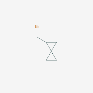 molecular formula C6H9Br B2646303 1-(Bromomethyl)spiro[2.2]pentane CAS No. 1700432-40-1