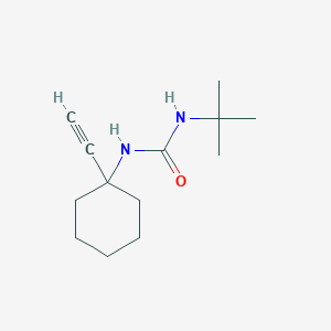 B2646305 N-(tert-butyl)-N'-(1-ethynylcyclohexyl)urea CAS No. 501076-74-0