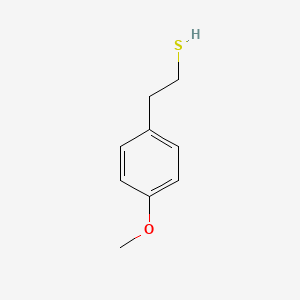 molecular formula C9H12OS B2646310 2-(4-methoxyphenyl)ethane-1-thiol CAS No. 63659-59-6