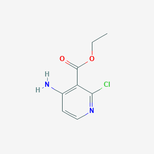 molecular formula C8H9ClN2O2 B2646345 Ethyl 4-amino-2-chloronicotinate CAS No. 1194341-67-7