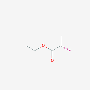 molecular formula C5H9FO2 B2646411 Ethyl (S)-2-fluoropropionate CAS No. 72959-95-6