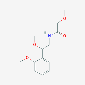 2-methoxy-N-(2-methoxy-2-(2-methoxyphenyl)ethyl)acetamide