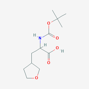 2-{[(Tert-butoxy)carbonyl]amino}-3-(oxolan-3-yl)propanoic acid
