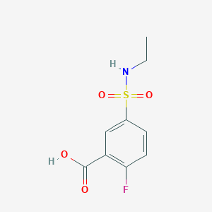 5-(Ethylsulfamoyl)-2-fluorobenzoic acid