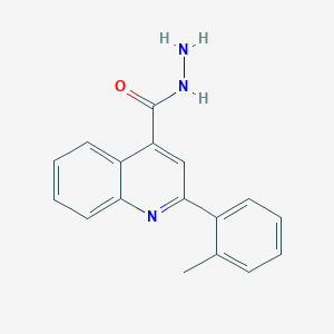 2-(2-Methylphenyl)quinoline-4-carbohydrazide