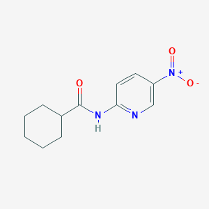 N-(5-nitropyridin-2-yl)cyclohexanecarboxamide