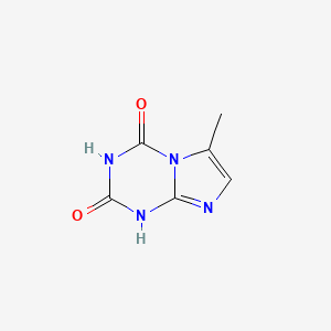 6-methylimidazo[1,2-a][1,3,5]triazine-2,4(1H,3H)-dione