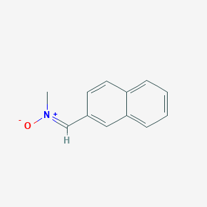 molecular formula C12H11NO B2646999 Methanamine, N-(2-naphthalenylmethylene)-, N-oxide CAS No. 41106-04-1