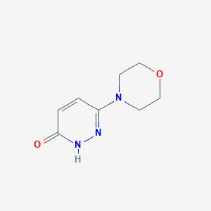 molecular formula C8H11N3O2 B2647010 6-morpholin-4-yl-2H-pyridazin-3-one CAS No. 27464-00-2