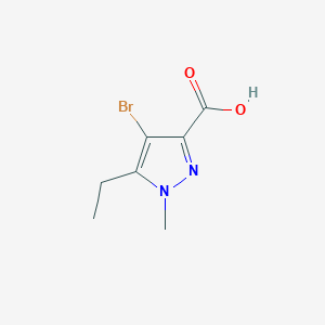 4-bromo-5-ethyl-1-methyl-1H-pyrazole-3-carboxylic acid