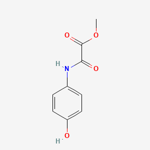 molecular formula C9H9NO4 B2647151 N-(4-hydroxyphenyl)oxalamic acid methyl ester CAS No. 1359823-72-5
