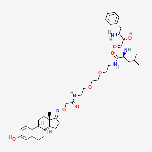 molecular formula C42H61N5O8 B2647223 PROTAC ER CAS No. 1351169-29-3