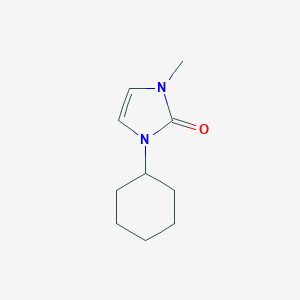 molecular formula C10H16N2O B026473 1-cyclohexyl-3-methylimidazol-2-one CAS No. 101692-32-4