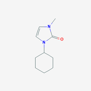 4-Imidazolin-2-one, 1-cyclohexyl-3-methyl-