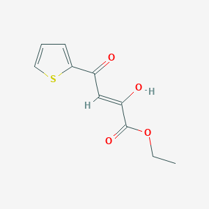 molecular formula C10H10O4S B2647369 ethyl (2Z)-2-hydroxy-4-oxo-4-(thiophen-2-yl)but-2-enoate CAS No. 785732-30-1