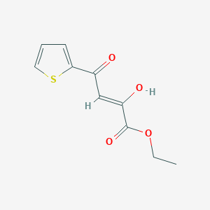ethyl (Z)-2-hydroxy-4-oxo-4-thiophen-2-ylbut-2-enoate