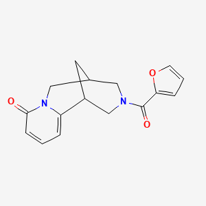 3-(furan-2-carbonyl)-3,4,5,6-tetrahydro-1H-1,5-methanopyrido[1,2-a][1,5]diazocin-8(2H)-one