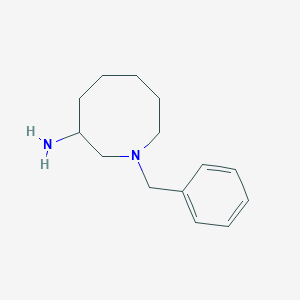 molecular formula C14H22N2 B2647399 1-Benzylazocan-3-amine CAS No. 2044927-34-4