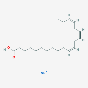 molecular formula C20H33NaO2 B026474 cis-11,14,17-Eicosatrienoic acid sodium salt CAS No. 103302-16-5