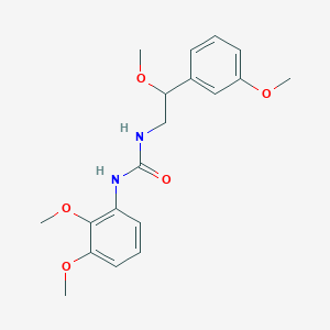 B2647520 1-(2,3-Dimethoxyphenyl)-3-(2-methoxy-2-(3-methoxyphenyl)ethyl)urea CAS No. 1797088-53-9