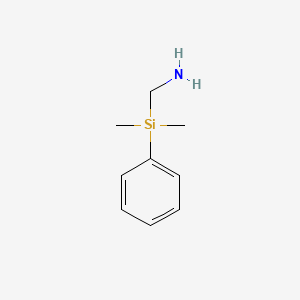 molecular formula C9H15NSi B2647899 (Aminomethyl)dimethylphenylsilane CAS No. 17881-82-2