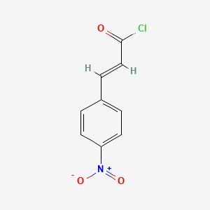 molecular formula C9H6ClNO3 B2647909 trans-4-Nitrocinnamoyl chloride CAS No. 61921-33-3