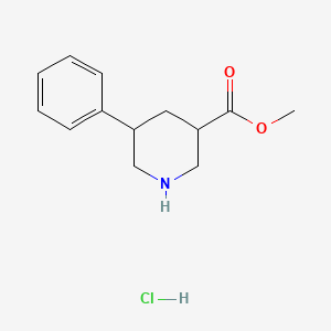 Methyl 5-phenylpiperidine-3-carboxylate hydrochloride