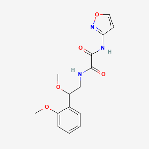 N1-(isoxazol-3-yl)-N2-(2-methoxy-2-(2-methoxyphenyl)ethyl)oxalamide