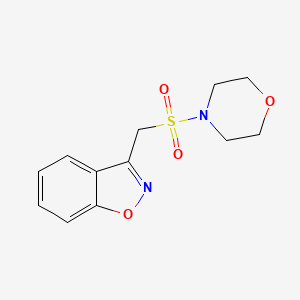 4-(Benzo[d]isoxazol-3-yl-methanesulfonyl)-morpholine