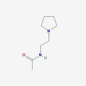 N-[2-(pyrrolidin-1-yl)ethyl]acetamide
