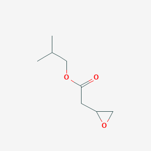 molecular formula C8H14O3 B026485 Isobutyl 3,4-epoxybutyrate CAS No. 111006-10-1