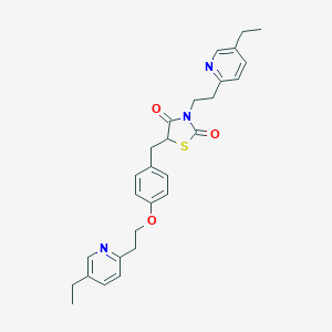 N-(Ethyl-(2-pyridyl-5-ethyl)) pioglitazone