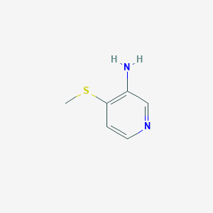 molecular formula C6H8N2S B2648688 4-(Methylsulfanyl)pyridin-3-amine CAS No. 38240-24-3