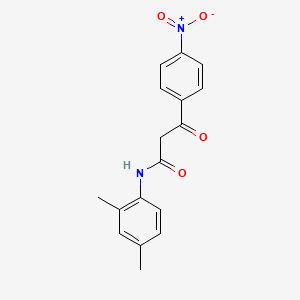 N-(2,4-dimethylphenyl)-3-(4-nitrophenyl)-3-oxopropanamide