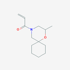 1-(2-Methyl-1-oxa-4-azaspiro[5.5]undecan-4-yl)prop-2-en-1-one
