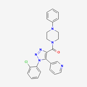 N-(4-methylbenzyl)-4-[(4-propylphenyl)sulfonyl]-2,3,4,5-tetrahydro-1,4-benzoxazepine-7-carboxamide