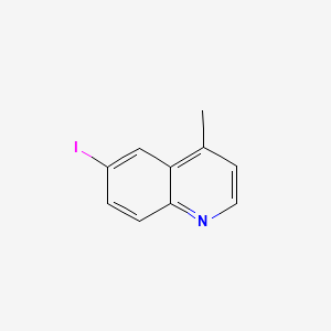 molecular formula C10H8IN B2648915 6-Iodo-4-methylquinoline CAS No. 57830-59-8